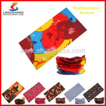 12in1 im Freien nahtlose Schlauch headwear kundenspezifische Digitaldruckbandana